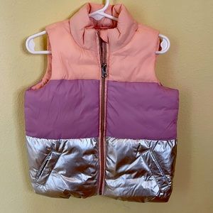 Girls Gymboree puffer vest